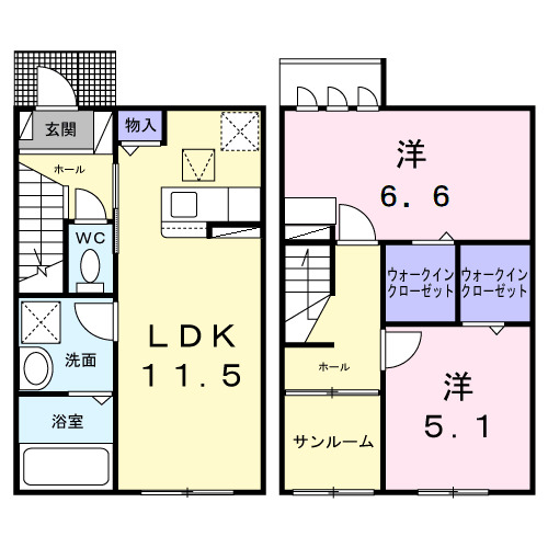 間取り：228055190943