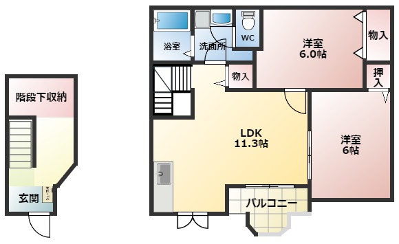間取り：227094489370
