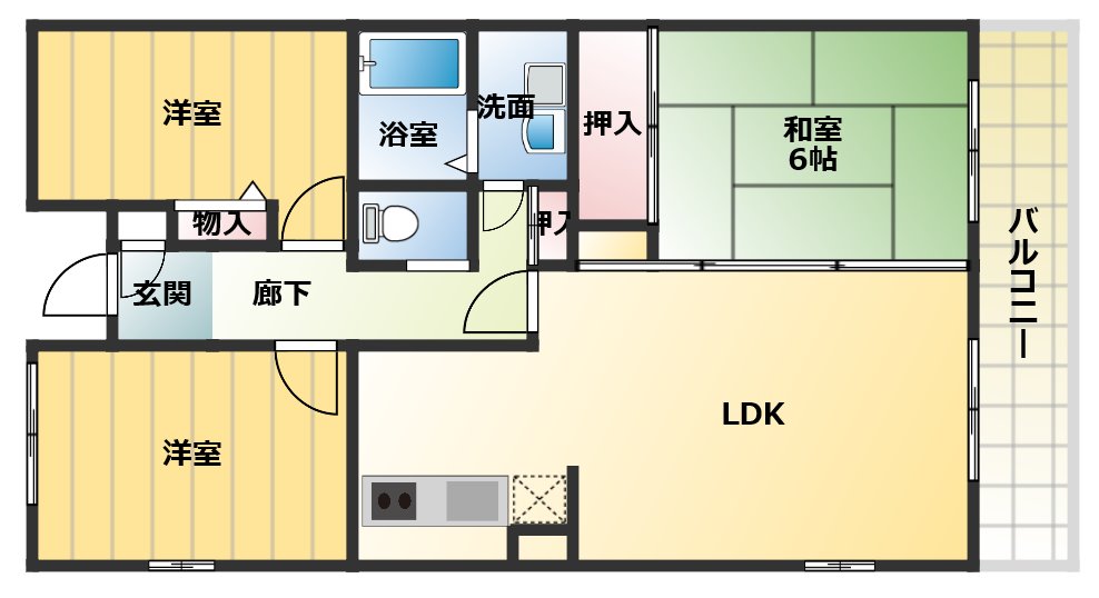 間取り：227091672185