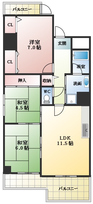 間取り：227094248224