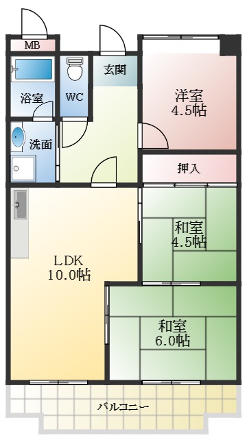 間取り：227094690183