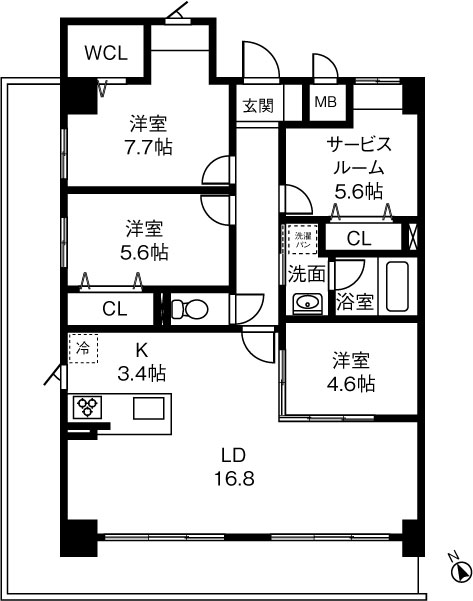 間取り：223037887269