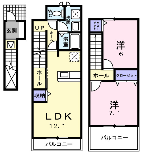 間取り：227104376504