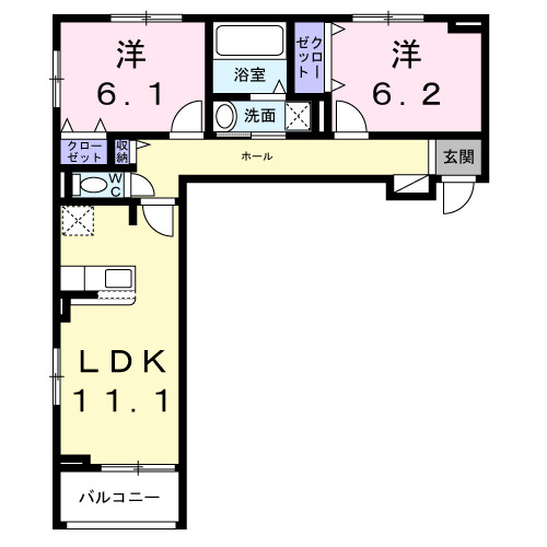 間取り：227105415640