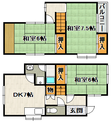 間取り：228058345312