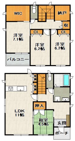 間取り：228059697883