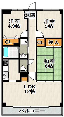 間取り：228055747764