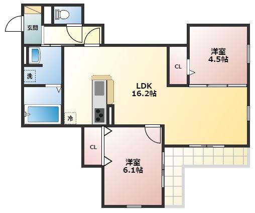 間取り：228058896343