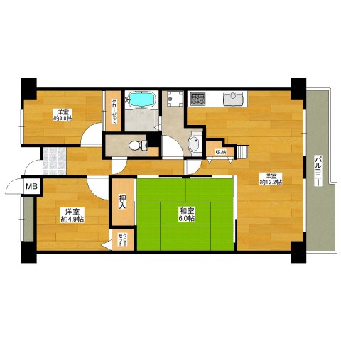 グランベール桃山台のイメージ