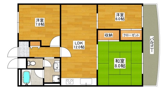 間取り：227102373448