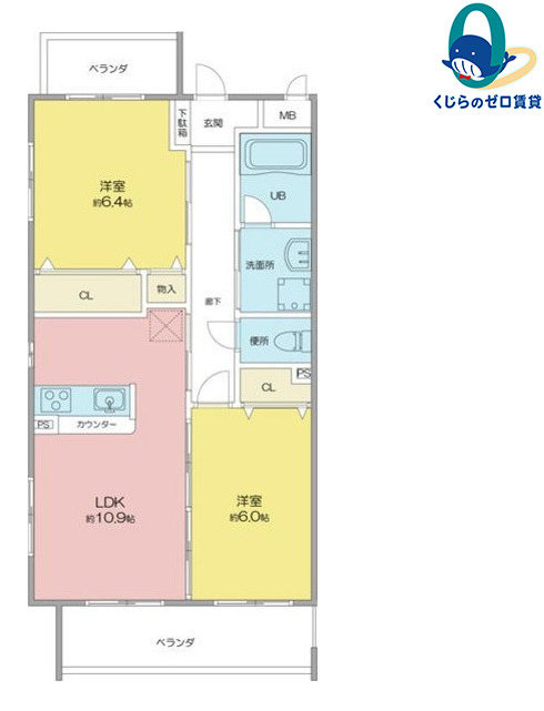 間取り：223040497564