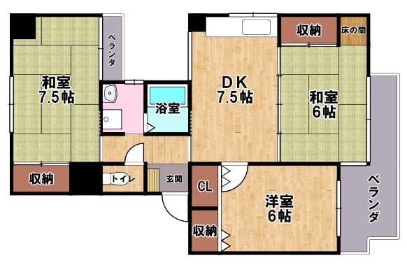 間取り：225007996393