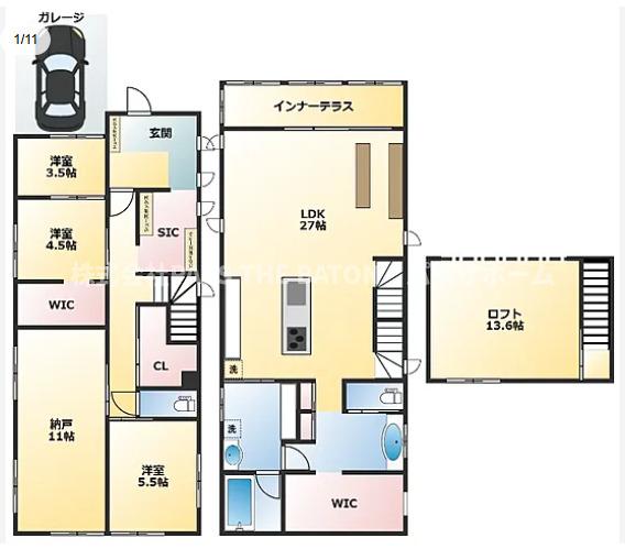 間取り：227103822465