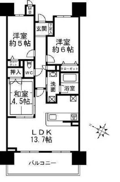 間取り：227105870728