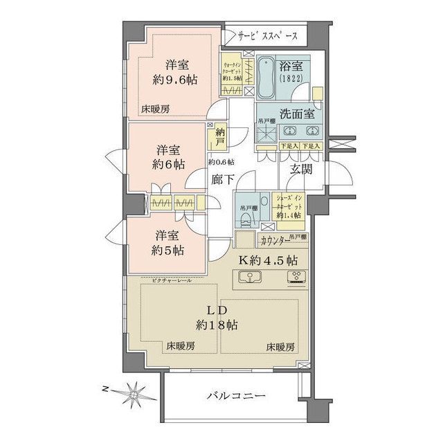 ザ・パークハウス千代田六番町のイメージ