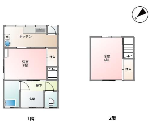 上福原４丁目F貸家のイメージ